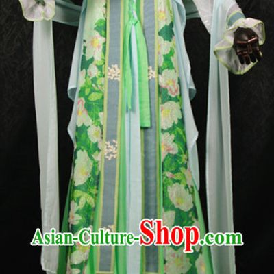 Beautiful Chinese Women Green Fairy Costumes