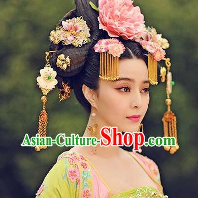 Tang Dynasty Female Emperor Hair Accessories Set
