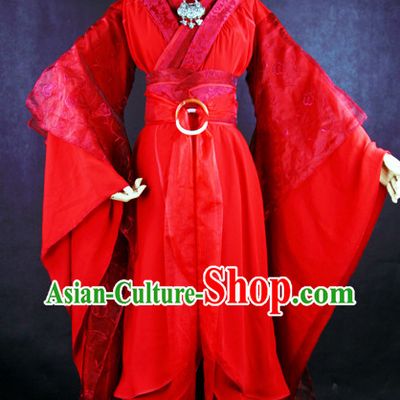 China Lucky Red Wedding Dress Full Set China online Shopping
