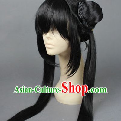 Chinese Black Hair Wig