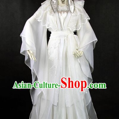 China Fashion Chinese White Nobleman Costumes
