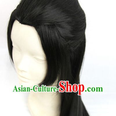 Chinese Fashion Long Black Wig
