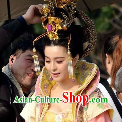 Tang Dynasty Wu Zetian Female Emperor Hair Accessories Clips