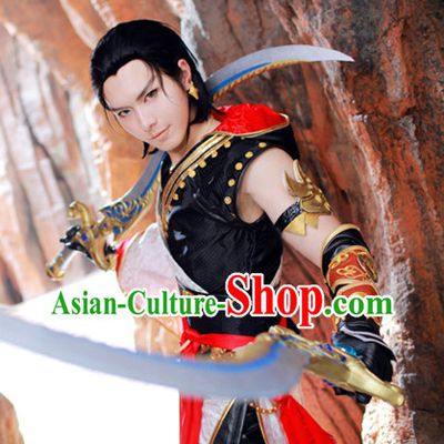 Traditioal Chinese Black Cosplay Wig for Sale