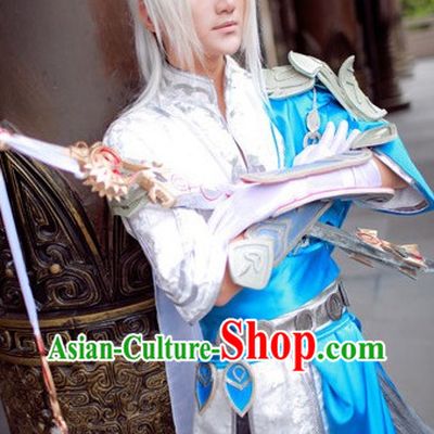 Chinese Traditional Cosplay Fighter Costumes for Men