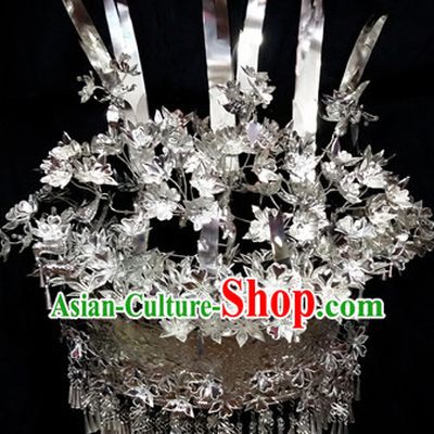 Guizhou Province Miao Tribe Silver Hat