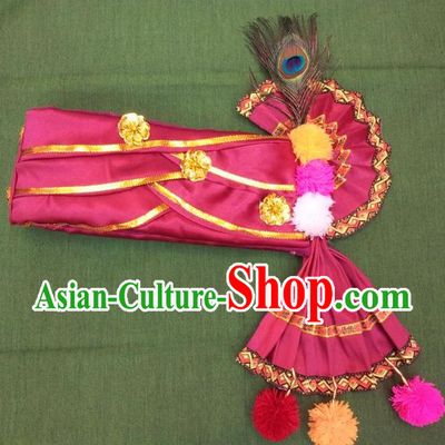 Asian Thailand Traditional Peacock Hat for Men
