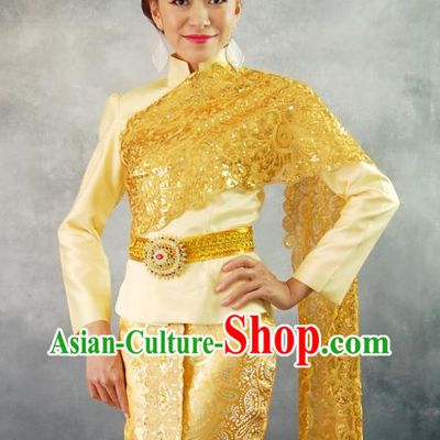 Formal Thai National Costume for Women