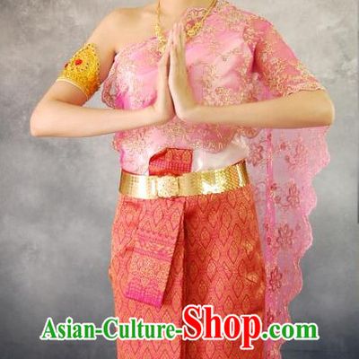 Formal Thai National Costume for Women