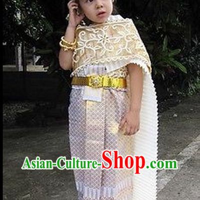Formal Thai Clothing for Kids Girls