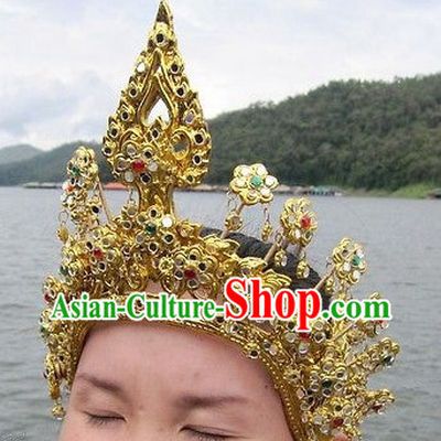 Traditional Thai Golden Hat