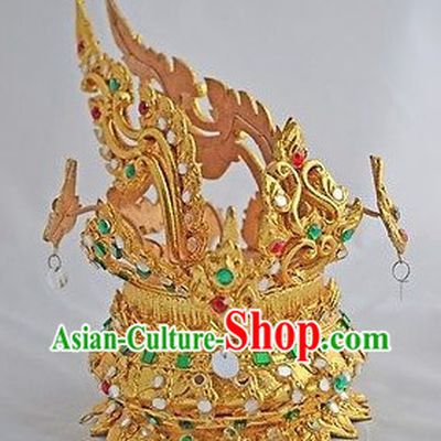 Traditional Thai Golden Hat