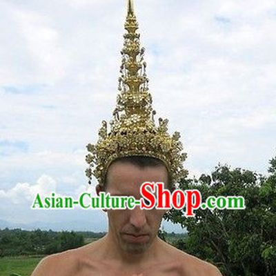Traditional Thai Golden Hat