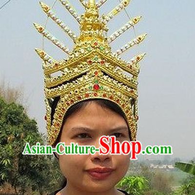 Traditional Thai Golden Hat