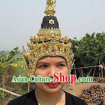 Traditional Thai Golden Hat