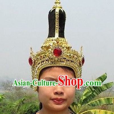 Traditional Thai Golden Hat