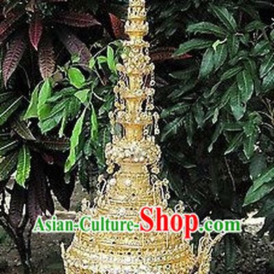 Traditional Thai Golden Headpieces