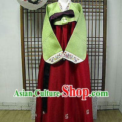 Asian Fashion Korean Hanbok National Clothes for Women