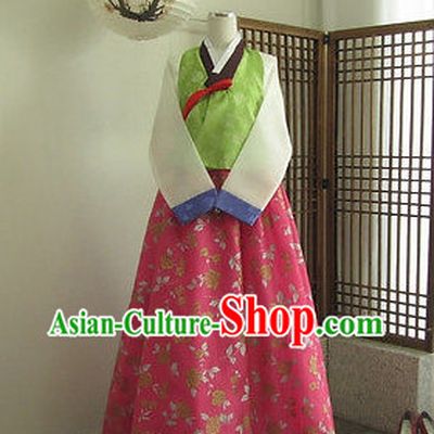 Asian Fashion Korean National Costume for Women