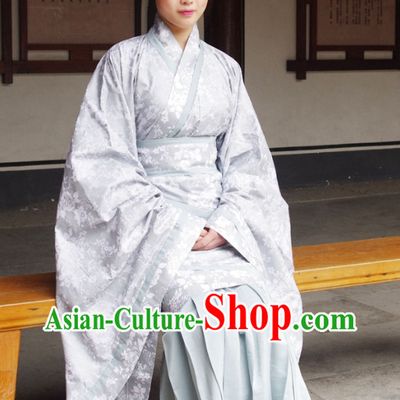 Chinese Hanfu Robe and Skirt for Women