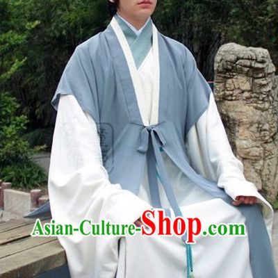 China Classical Hanfu Clothes of Male Civilian