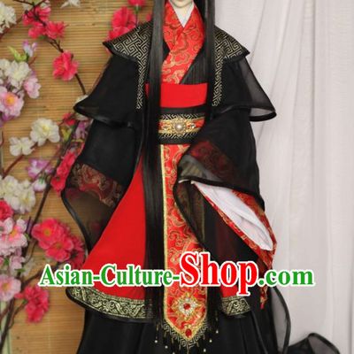 China Classical Prince Hanfu Robe for Men