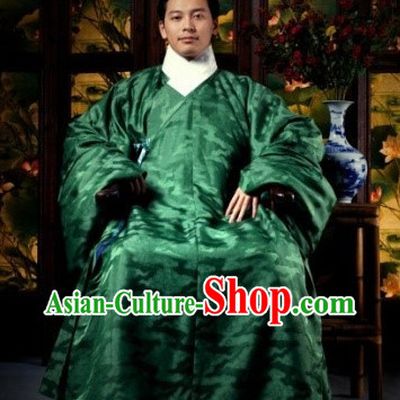 China Classical Ming Dynasty Hanfu Garment for Men