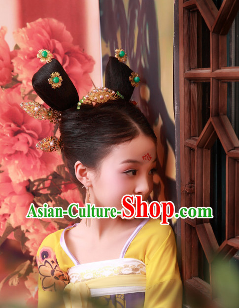 Chinese Empress Costumes for Kids Halloween Asian Fashion Ancient China Hanfu Chinese Empress Costumes for Kids Halloween Asian Fashion Ancient China Hanfu