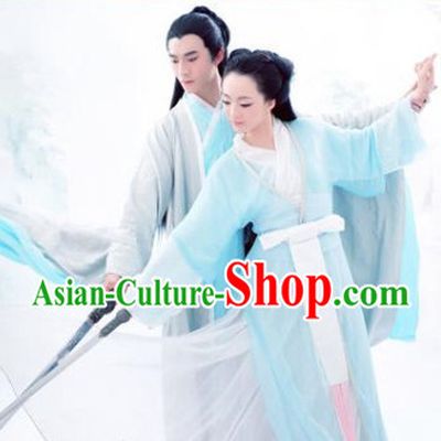 Chinese Ancient Lovers Costumes 2 Sets