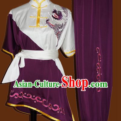 Top Embroidery Martial Arts Training Clothes Complete Set