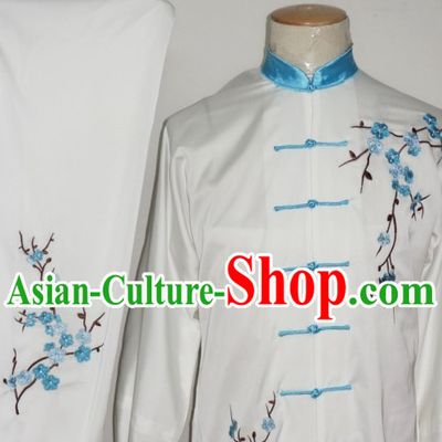 Kung Fu Dragon Embroidery Suit Training Kung Fu Costume Kung Fu Classes Dresses