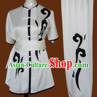 China Folk Wing Chun Kung Fu Wooden Dummy Practice Clothes