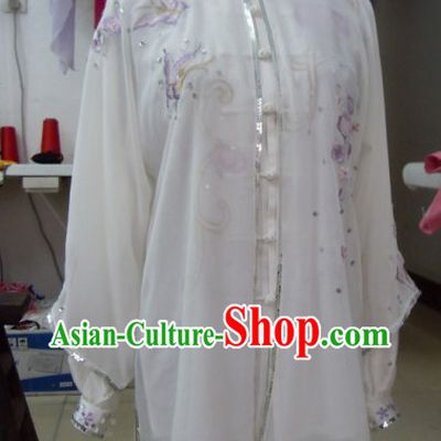 Tradtiional Martial Arts Embroidered Championshiop Winner Suits and Cloak