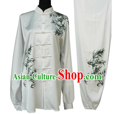 China White Tai Chi Chuan Tai Chi Pants Tai Chi Outfit