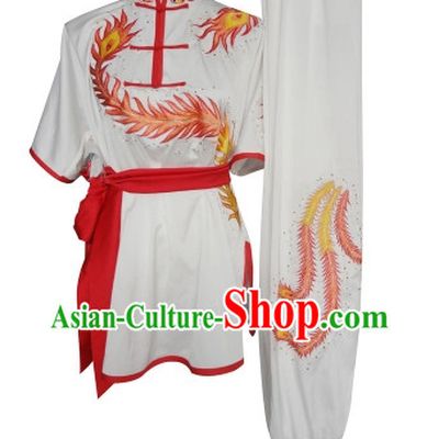 Top China Phoenix Embroidery Shaolin Monk Shaolin Monks Training Suits