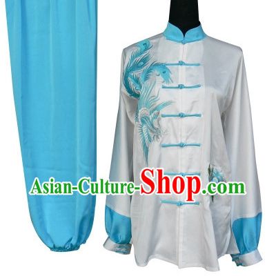 Top China Phoenix Embroidery Shaolin Monk Shaolin Monks Training Suits