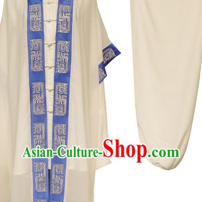 Chinese Traditional Kung Fu Mantle and Suit Complete Set
