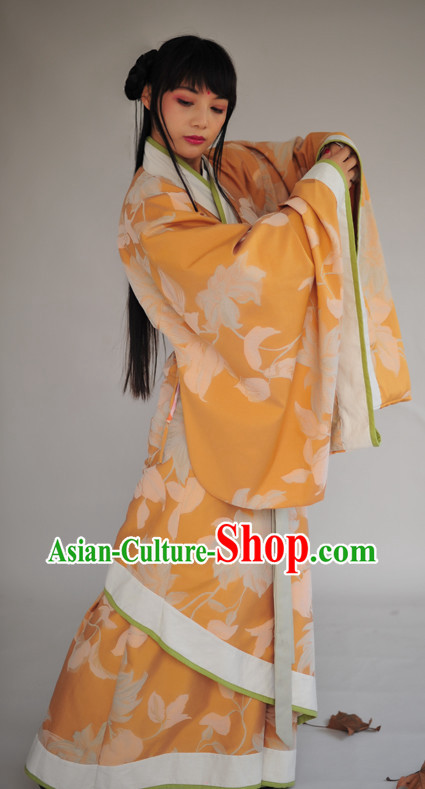 China Chinese Traditional National Hanfu Costumes and Hair Accessories China Chinese Traditional National Hanfu Costumes and Hair Accessories