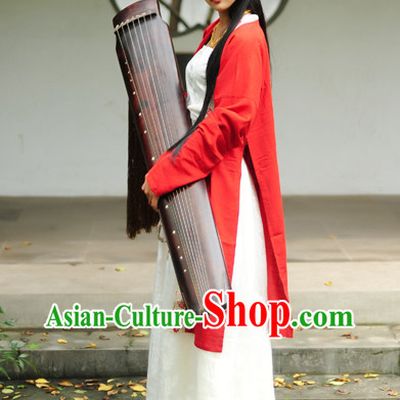 Top Chinese Musician Performance Hanfu Dress Complete Set for Women