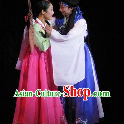 Korean Stage Performance Qiu Xiang Hanbok Dance Costumes Carnival Costumes Traditional Costumes