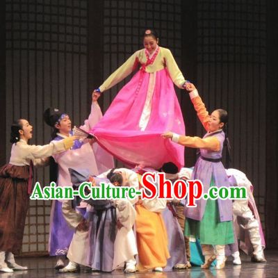 Korean Stage Qiu Xiang Hanbok Dance Costumes Carnival Costumes Traditional Costumes