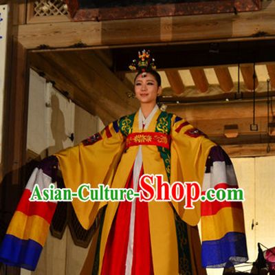 Korean Palace Hanbok Dance Costumes Carnival Costumes Traditional Costumes for Women