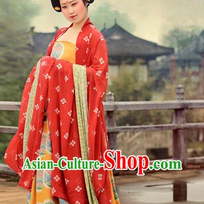 China Tang Princess Costumes Carnival Costumes Dance Costumes Traditional Costumes for Women