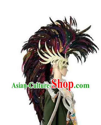 Professional Feather Hat Hair Vines Hair Clamps Hair Jewels Hair Bows Hair Sticks Hairclips