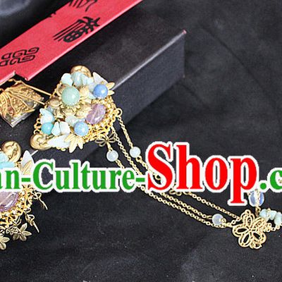 Top Handmade Empress Hair Accessories Headpieces Hair Combs Jewellery and Wig Complete Set