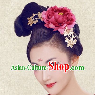 Top Handmade Empress Hair Accessories Headpieces Hair Combs Jewellery and Wig Complete Set