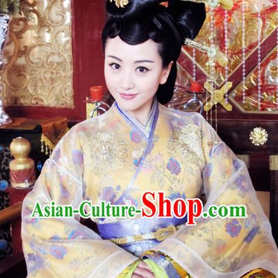 Top Handmade Empress Hair Accessories Headpieces Hair Combs Jewellery and Wig Complete Set