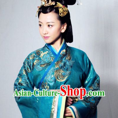 Top Handmade Empress Hair Accessories Headpieces Hair Combs Jewellery and Wig Complete Set