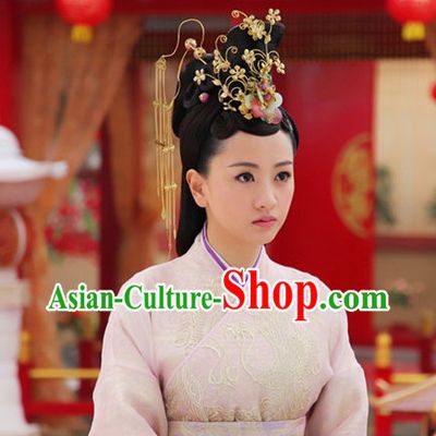 Top Handmade Empress Hair Accessories Headpieces Hair Combs Jewellery and Wig Complete Set