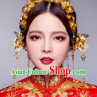 Top Chinese Bridal Hair Fascinators Jewellery Accessories Wedding Headpieces